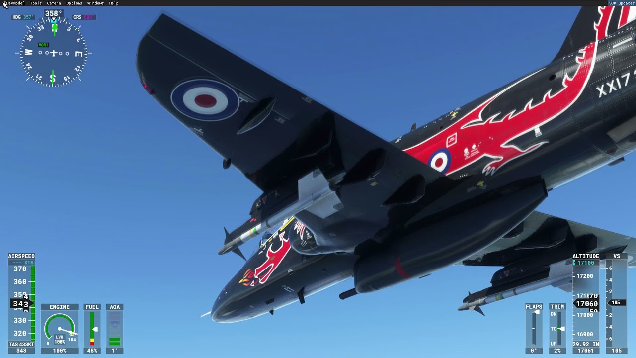 Just Flight - Hawk T1/A Advanced Trainer MSFS Preview Video - Payloads