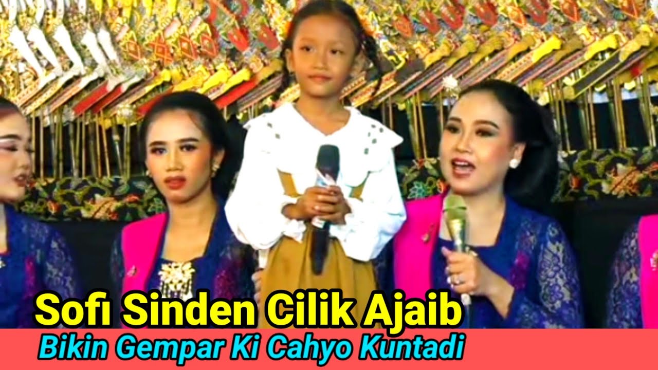 Bikin Gempar 🔴 Sofi Sinden cilik Ajaib Multitalenta vs Limbukan Ki Cahyo Kuntadi