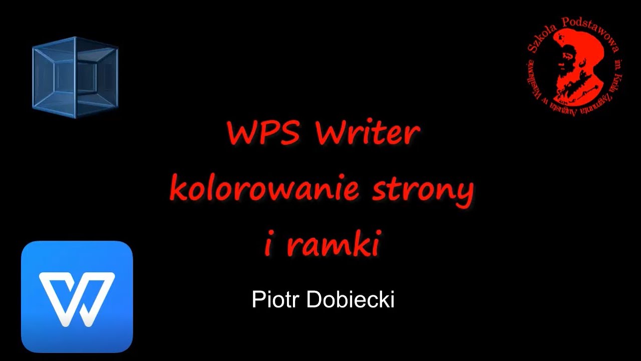 5 WPS Writer kolorowanie tła i ramki