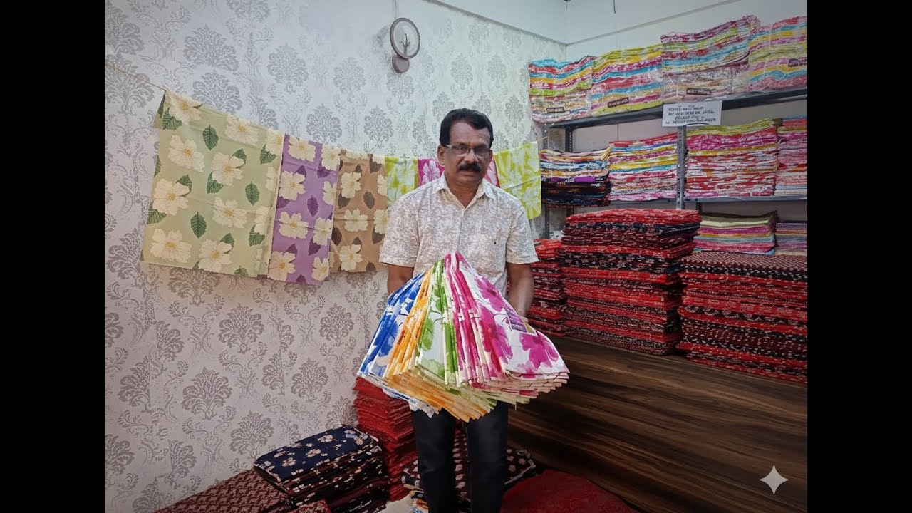 Nighty Material Wholesale Kerala | Rejwady, Ajrakh & Coat Set Collections | Kalpetta’s No.1 Supplier