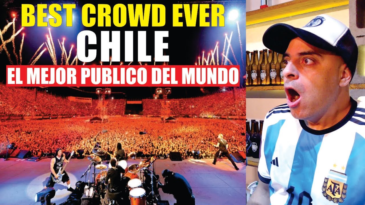 BEST CROWD EVER - CHILE EL MEJOR PUBLICO DEL MUNDO!!!