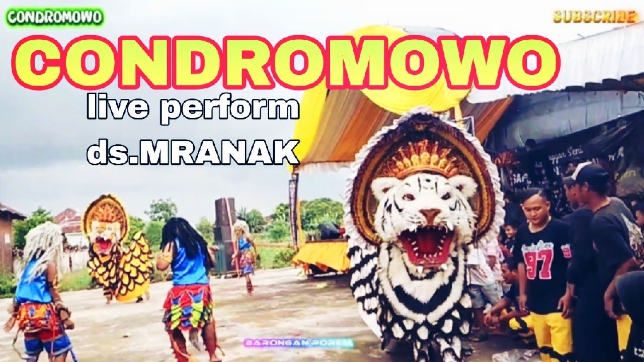 Barongan condromowo live perfomance balai desa mranak  #barongandemak #condromowo #barongangemuh 