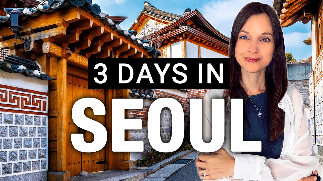 SEOUL, KOREA in 3 DAYS: Everything I Ate, Cafe Hopping, 3-Day Itinerary, Travel Vlog Korea