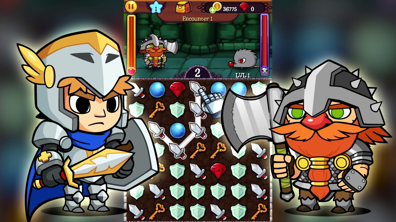 Puzzle Heroes - RPG and Puzzle Adventure Game for iPhone and Android