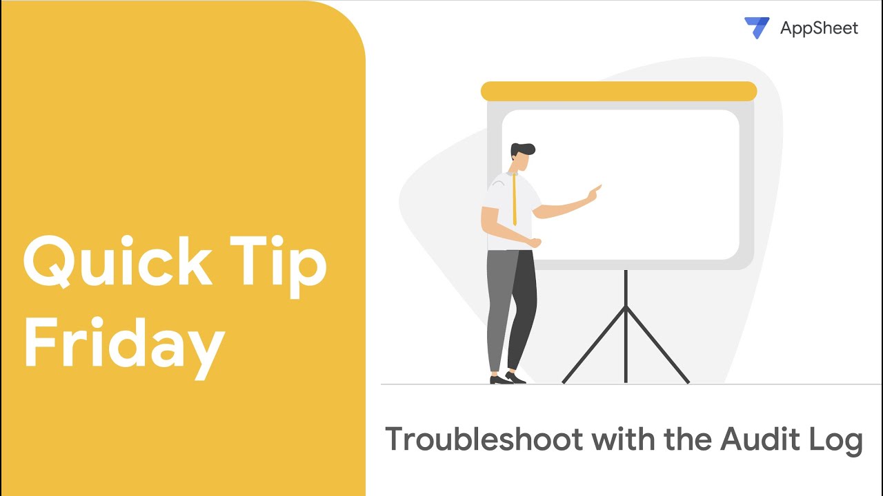 Quick Tip Friday - Troubleshoot Using the Audit Log
