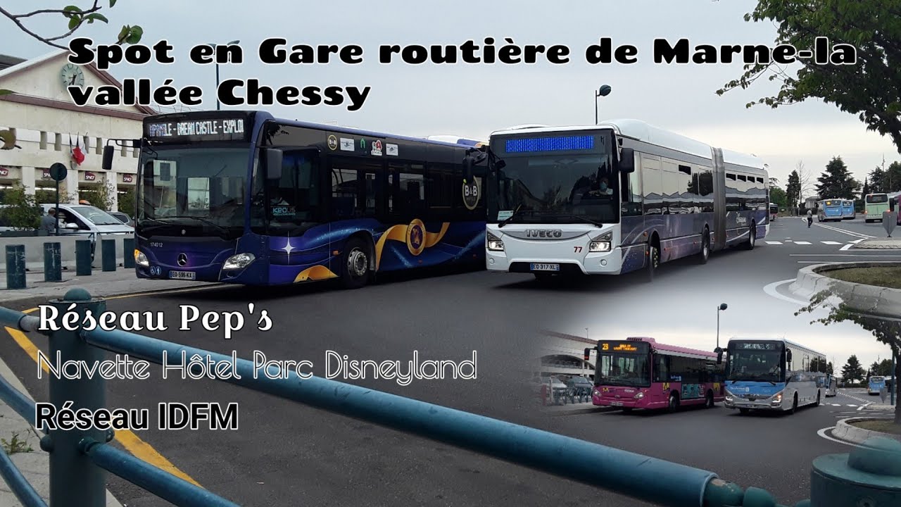 SPOT - en Gare routière de Marne la Vallée-Chessy