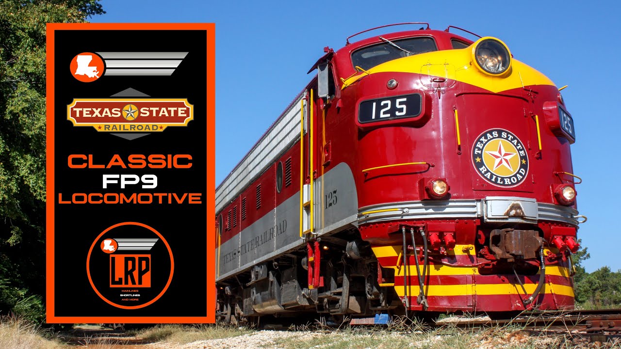 Classic FP9 Locomotive on the Texas State Railroad! (CAB RIDE)