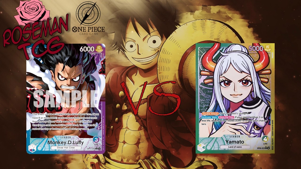One Piece TCG U/P Luffy v Yamato - March 8th Round 4