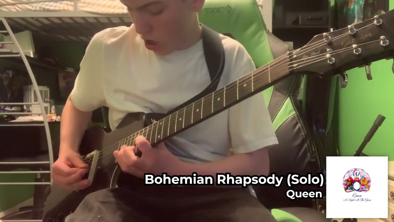Queen Bohemian Rhapsody Solo (Guitar Cover)