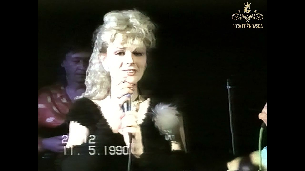 Goca Bozinovska, Halid Muslimovic ft. Meridijana - Meni treba ljubav - (LIVE) - (11. 03. 1990.)