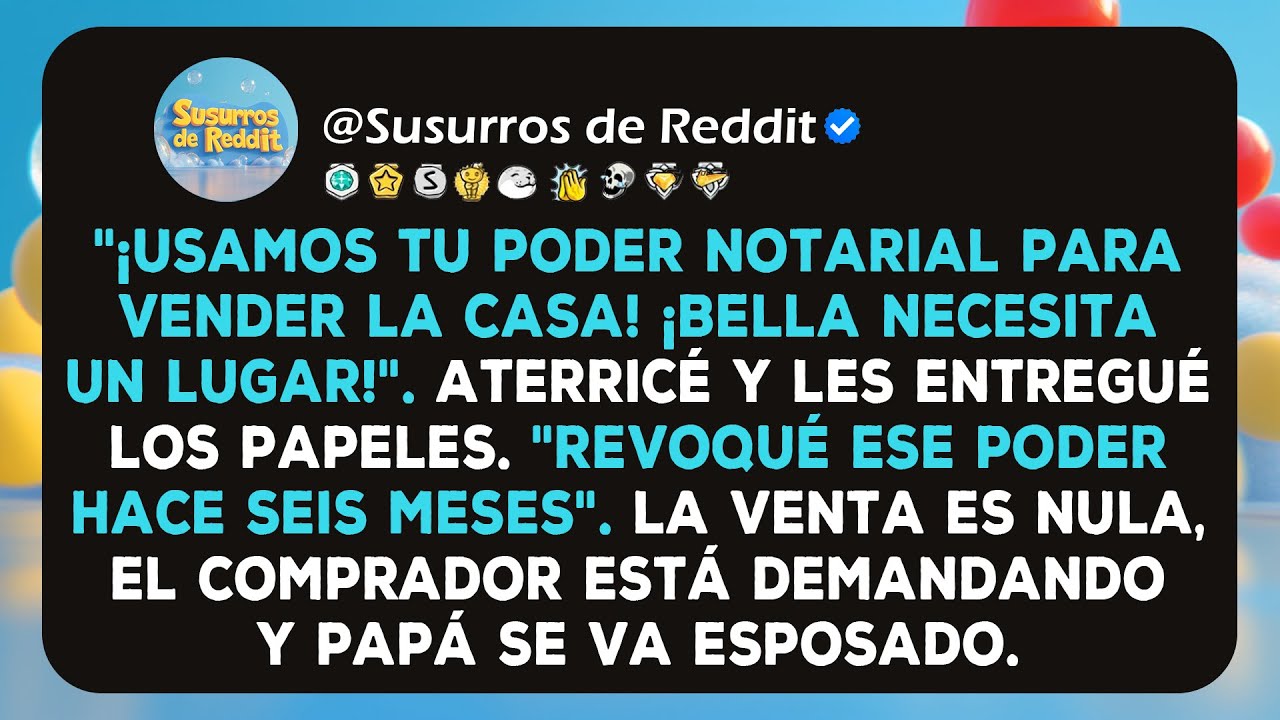 Mis padres usaron mi poder notarial para vender mi casa de la playa para la boda de mi hermana...