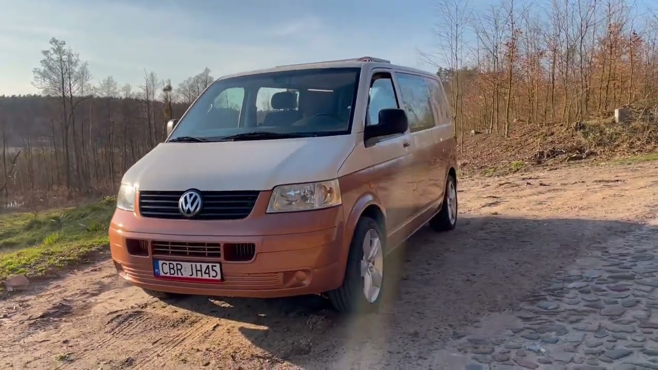 VW t5 camper van