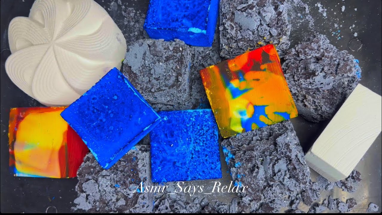ASMR | Charcoal Peroxide Gritty Mix | Dyed Gym Chalk | Super Soft Vibrant Reforms