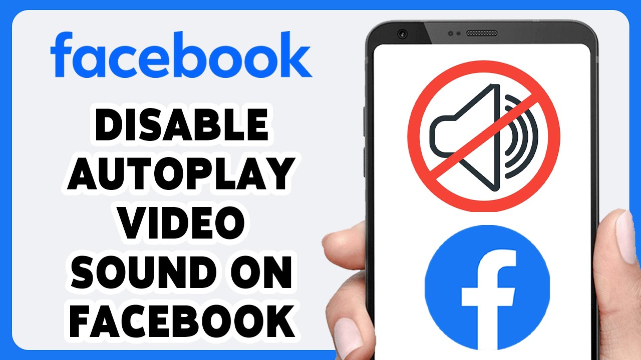 How To Disable Autoplay Video Sound On Facebook 2024 | Mute Autoplay Videos On Facebook App