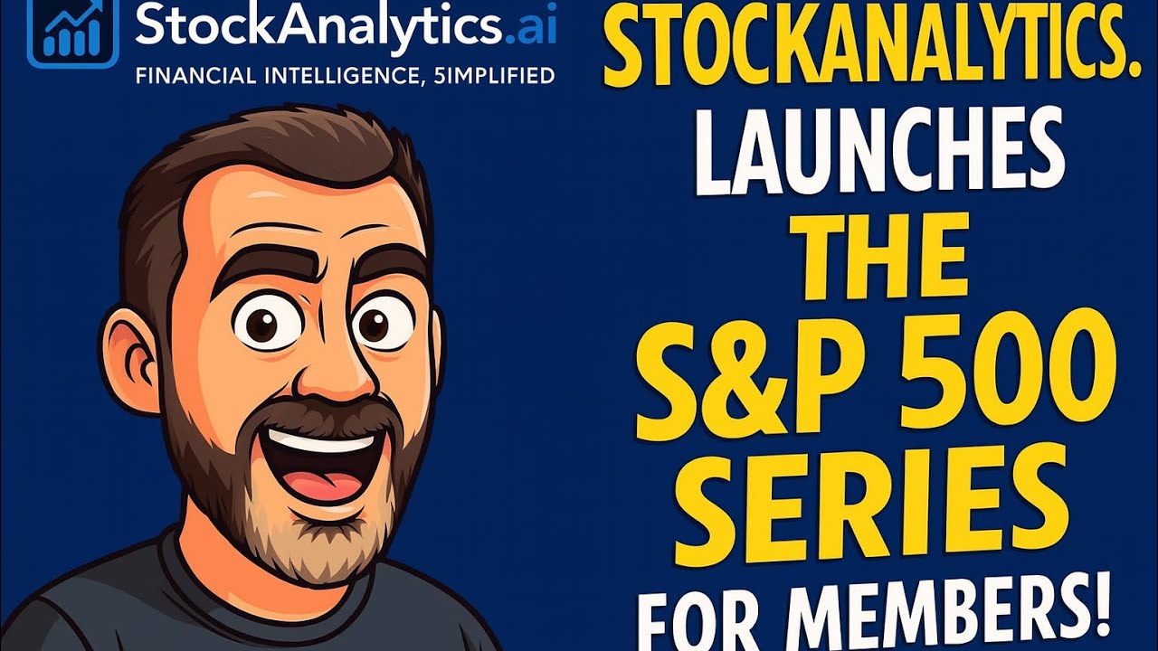 StockAnalytics.ai Launches the Ultimate S&P 500 Video Library (Members Only!)
