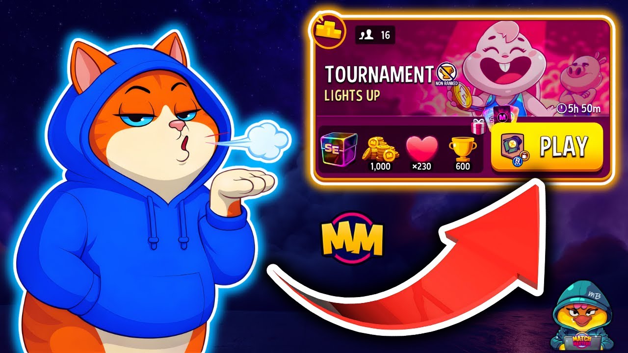 SCRATCHER GOES WILD on LIGHTS UP TOURNAMENT 🔥 MATCH MASTERS