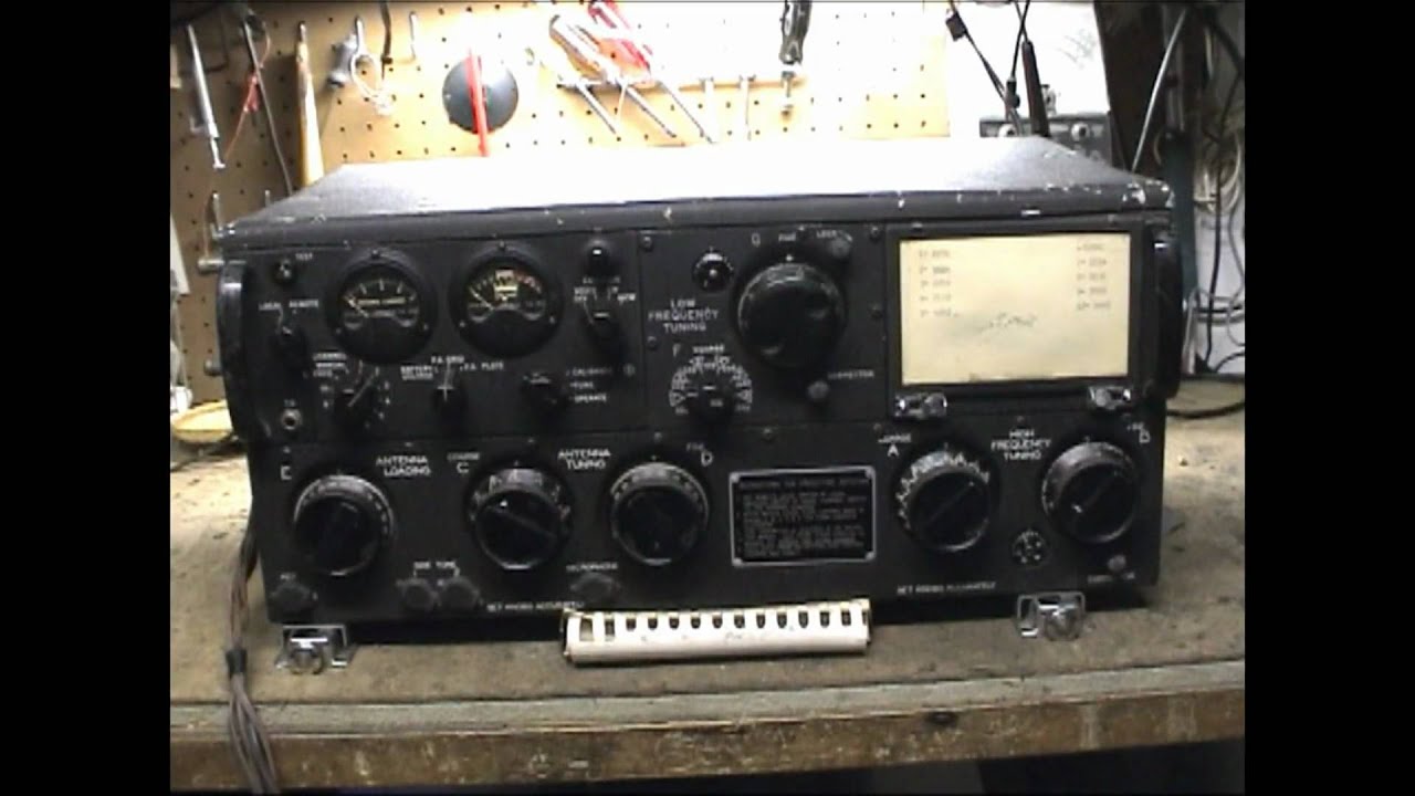 ART-13 WWII Collins Radio Transmitter with Autotune
