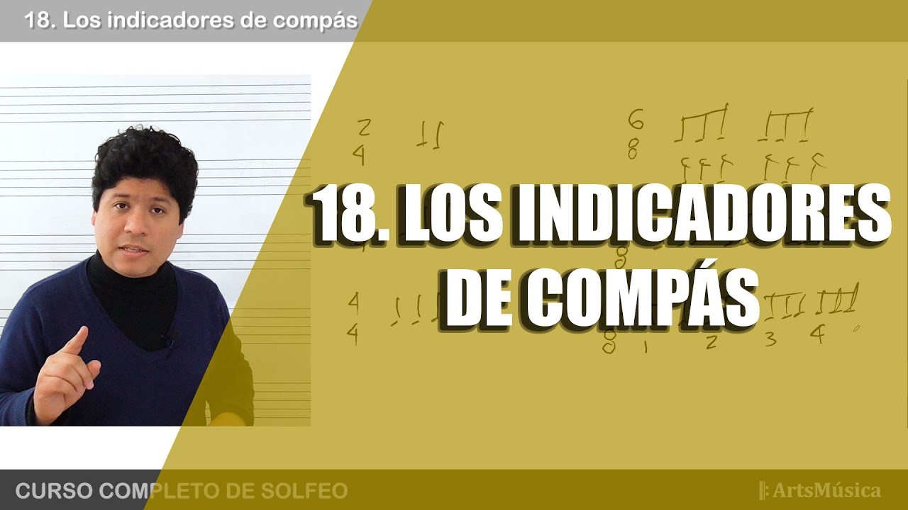 18. CURSO COMPLETO DE SOLFEO ♬: los indicadores de compás