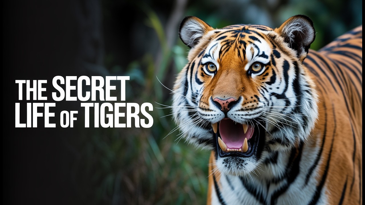 The Secret Life of Tigers  Real Wildlife Documentary 4K #TigerDocumentary #BengalTiger #AnimalWorld