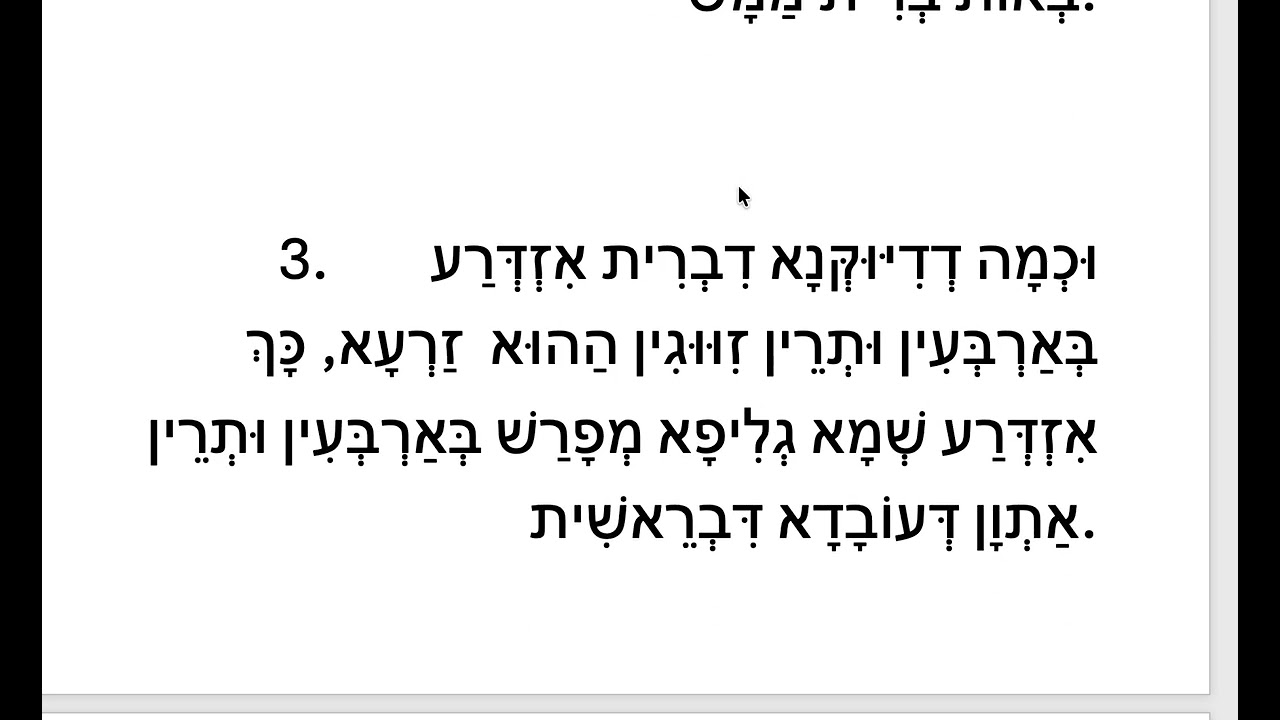 Zohar – Prologue (1-8) | Aramaic Audio
