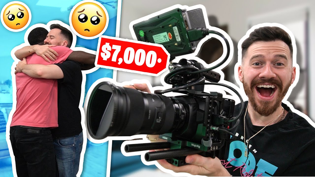 SURPRISING MY EDITOR WITH A $7,000 CAMERA!! *JAY FACE REVEAL*