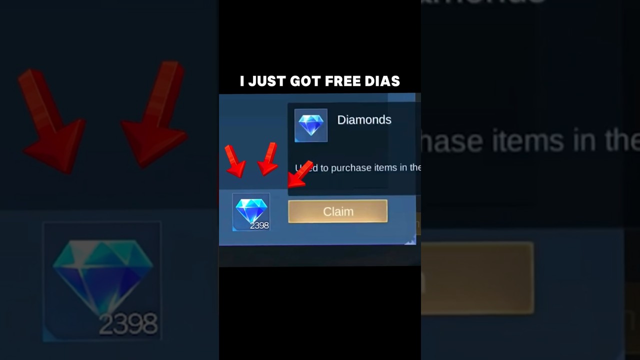 How to Get FREE Diamonds in Mobile Legends 2025 #mobilelegends #mlbb #ml #shorts