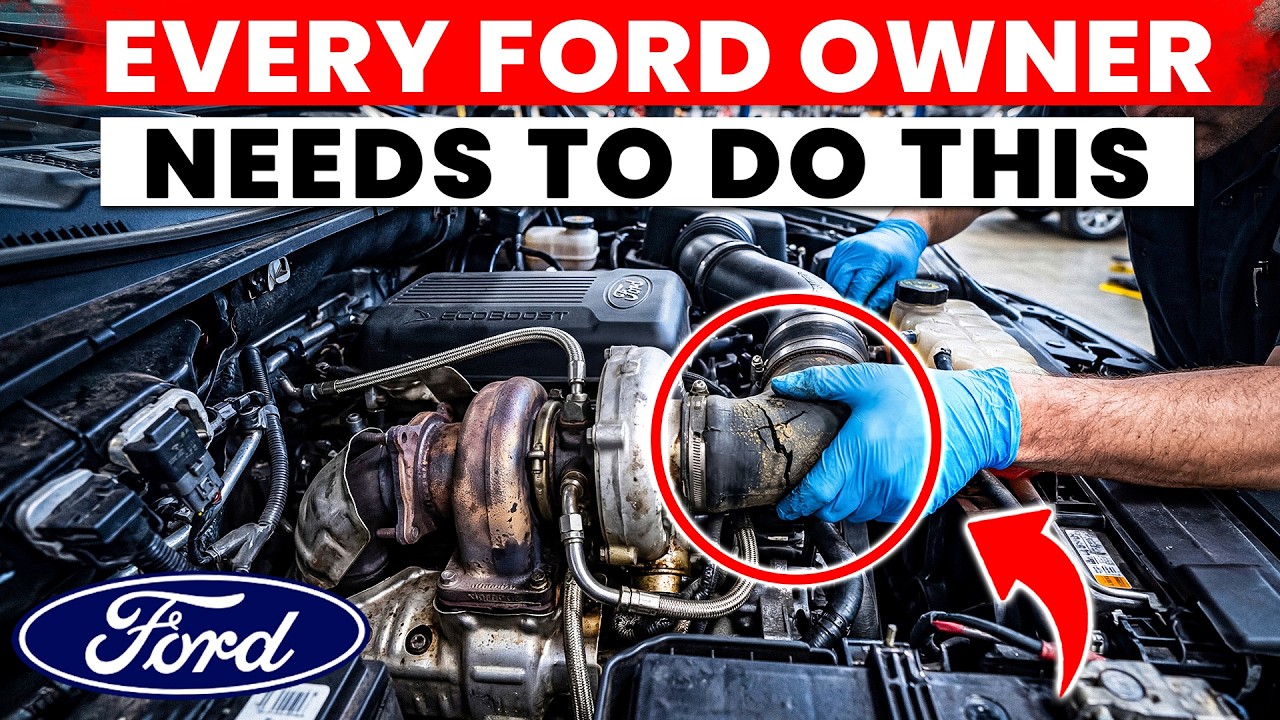 9 глупых привычек при работе с двигателем Ford, которые разрушают ваш турбокомпрессор (прекратите...