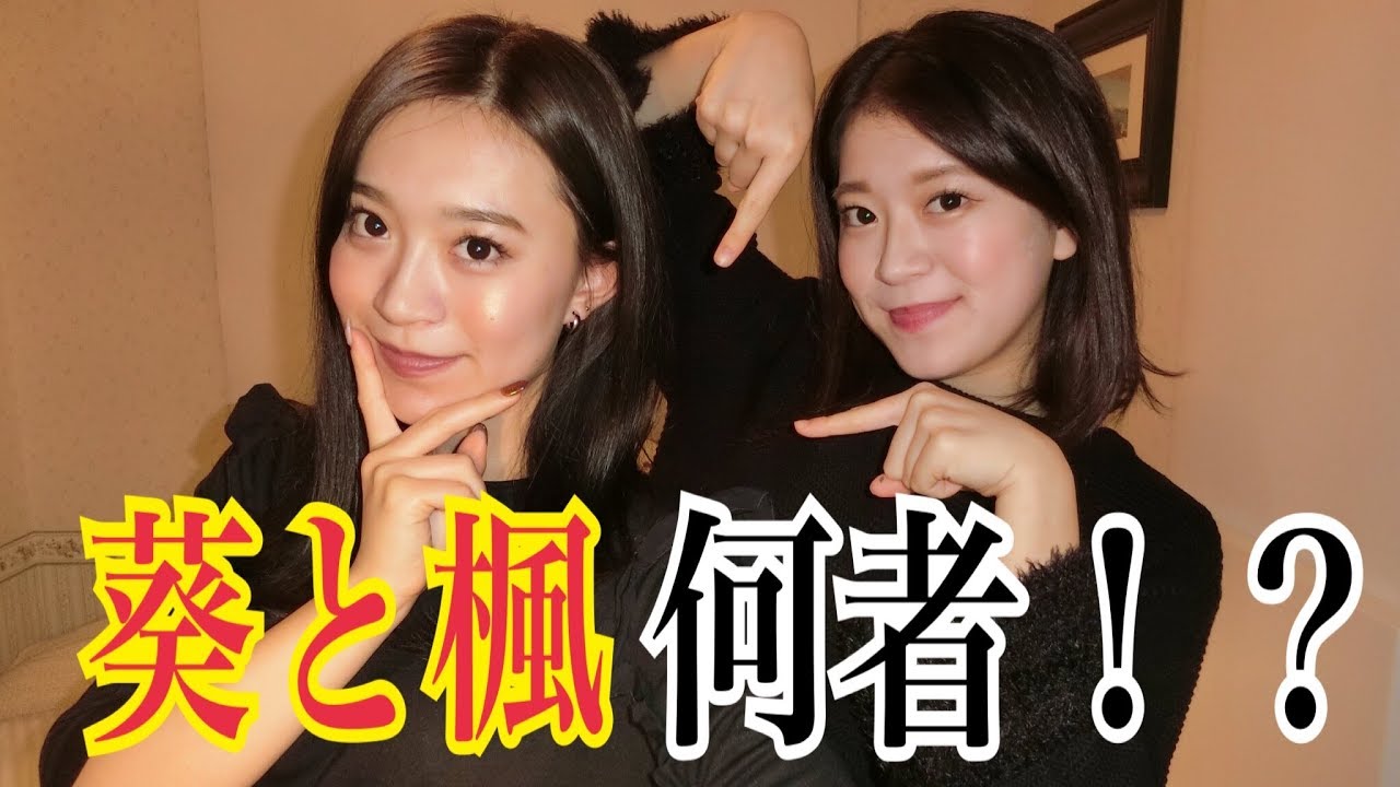 [自己紹介] 葵と楓って何者！？