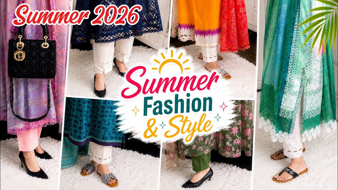 Summer Fashion & Style|| Pakistani Summer Dress designing and Fashion ideas|| Pakistani mom uk