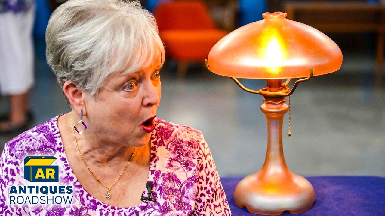 Antique Lamps That Stand Shoulder to Shoulder with Tiffany Studios | Antiques Roadshow!