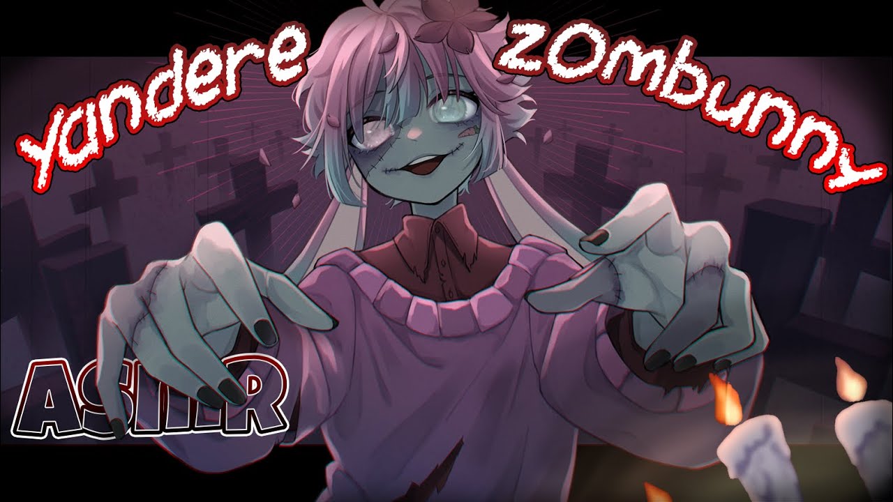 【ASMR】Yandere Zombie Hunts You Down~♡  Sadistic Zombunny Wants Your Love For All Eternity!