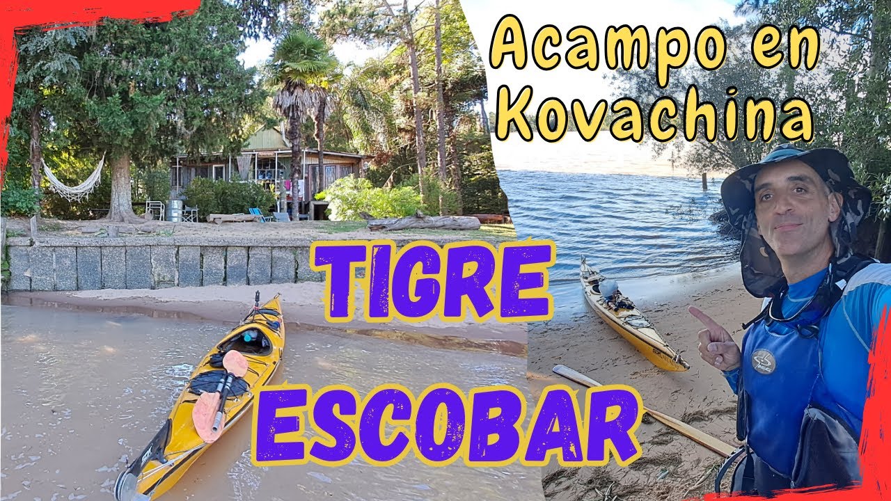 😲 Me cruzo con un Búfalo de Agua. Travesia en kayak, desde Tigre a Escobar | kovachina