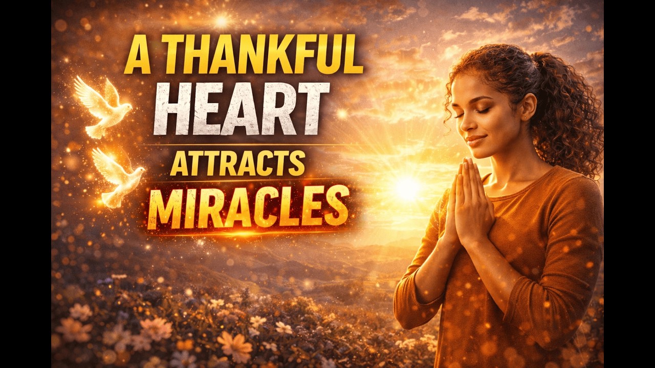 A Thankful Heart Attracts Miracles & Blessings | Friday Affirmations
