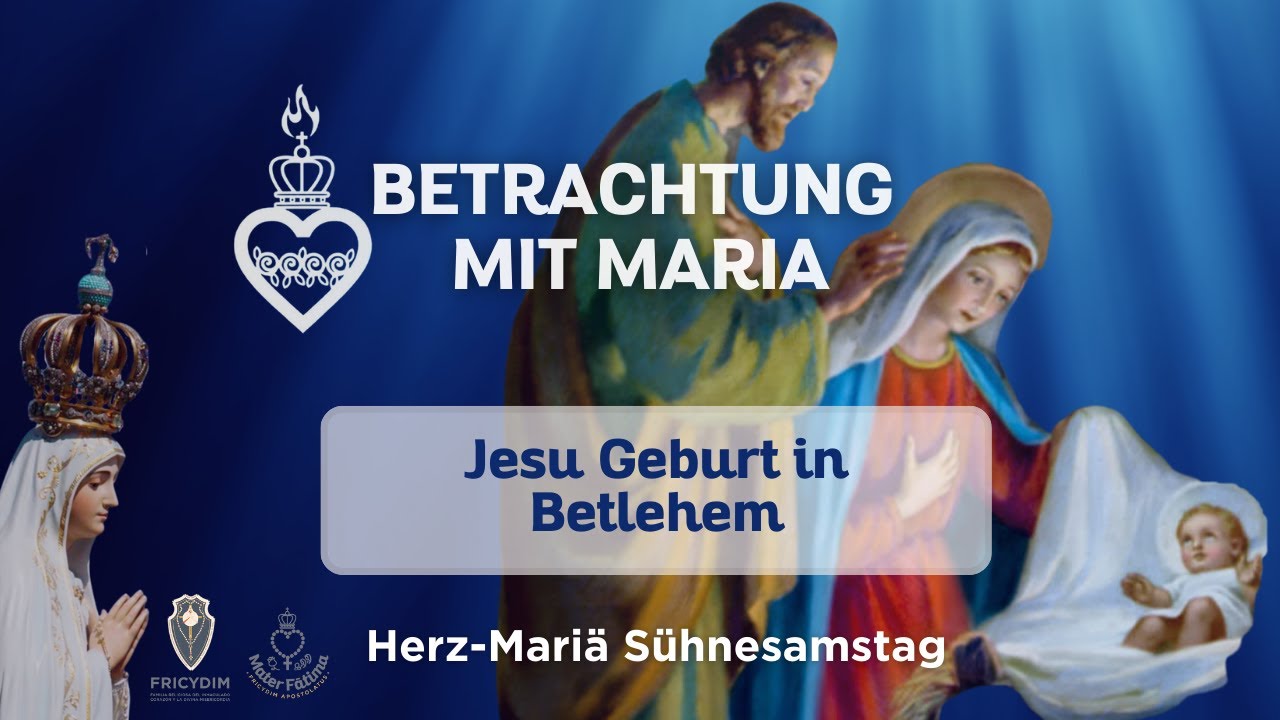 Betrachtung: Jesu Geburt in Betlehem