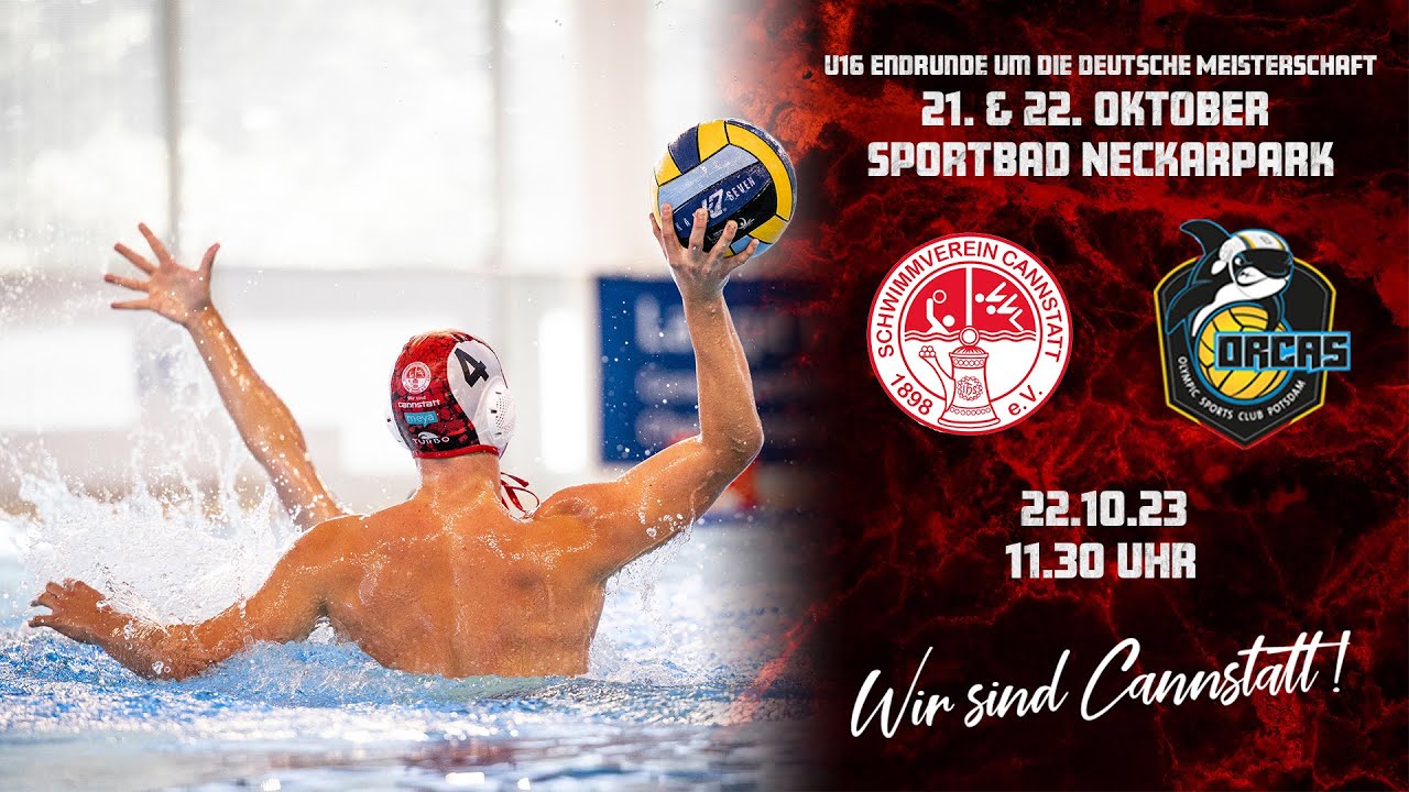 SV Cannstatt vs. OSC Potsdam | U16 DM Endrunde 22/23 | SVC Waterpolo