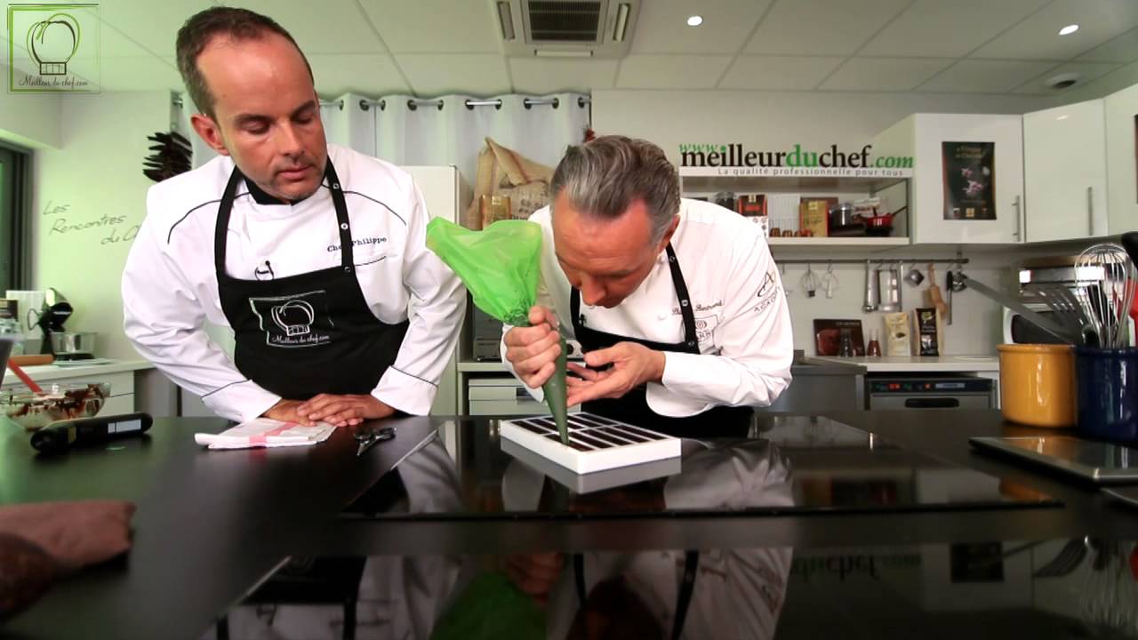 Barre snacking chocolat avec Philippe Bertrand MOF et Chef Philippe