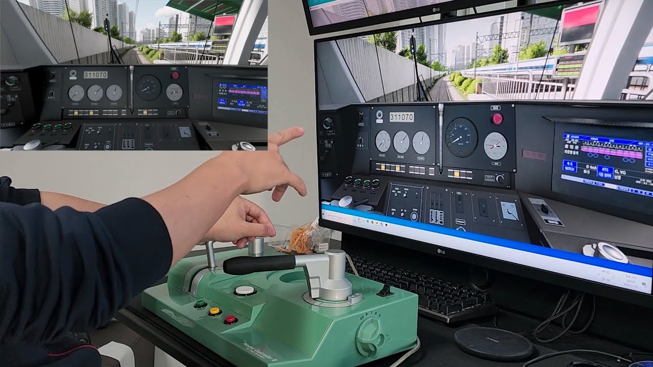 Hmmsim Metro - Master Controller 2로 플레이 테스트