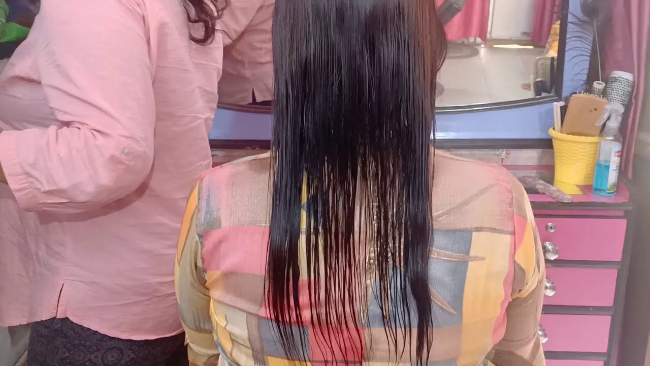 2021 My New haircut Challenge In very light & thin hair/बहुत ही हल्के बालों में स्टाइलिश  कटिंग करें