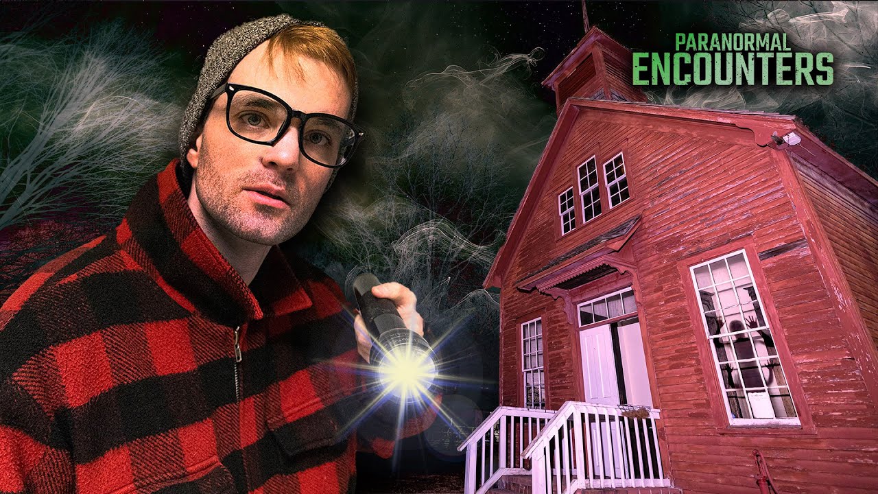TERRIFYING Night at the Haunted Schoolhouse (Real Paranormal Activity Captured)