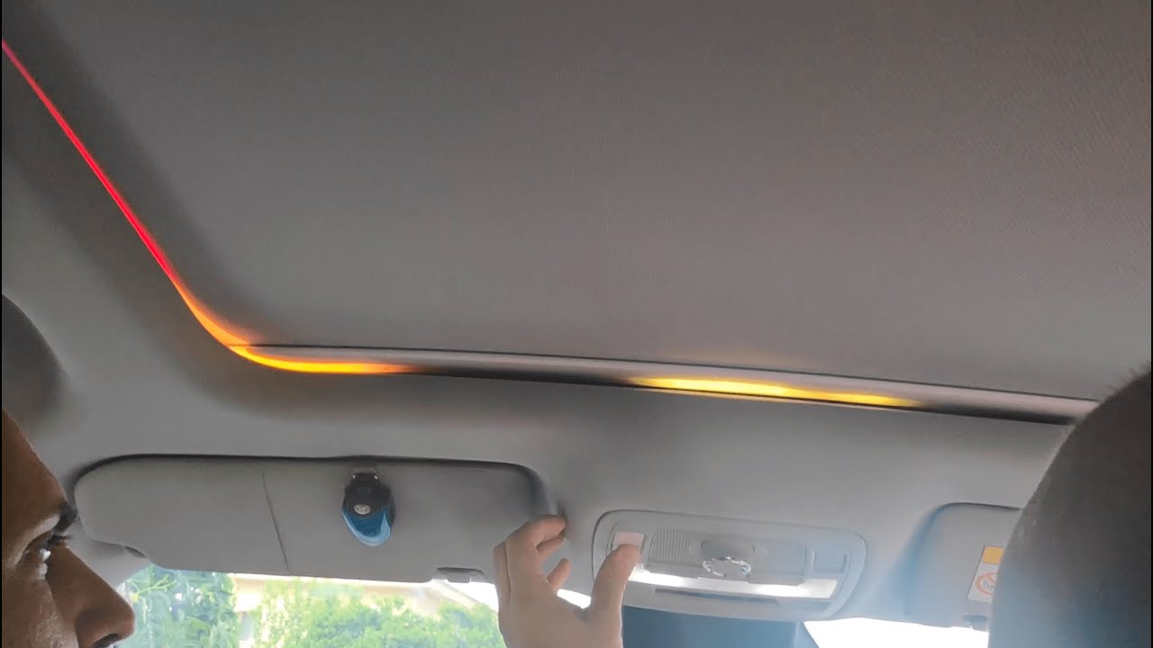 Installation of MG ZS EV interior lighting upgrade