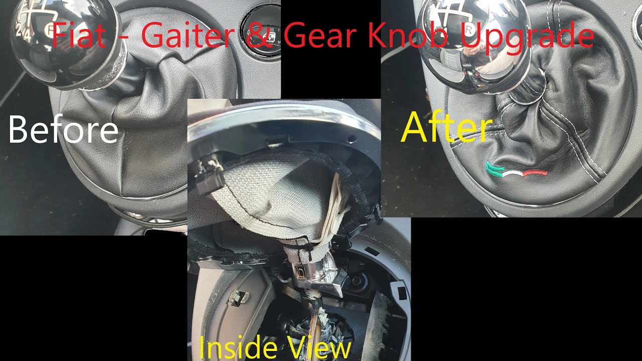 Fiat 500 - Gear Lever Gaiter & Gear Knob Replacement