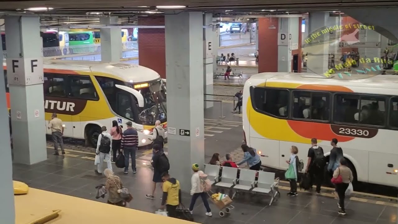 RODOVIÁRIA DE BH: Como é o EMBARQUE e o DESEMBARQUE!