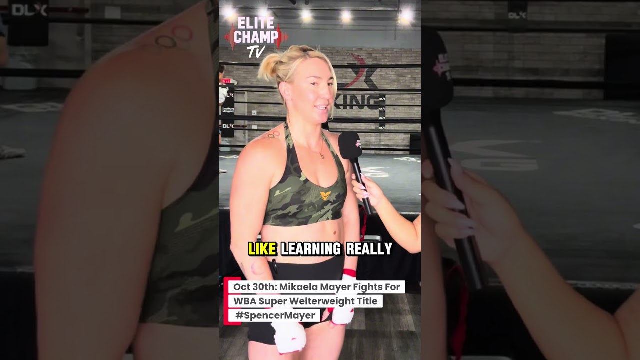 Mikaela Mayer will fight Mary Spencer to become THE NEW WBA Super Welterweight Champ 🥊 | 10.30.25