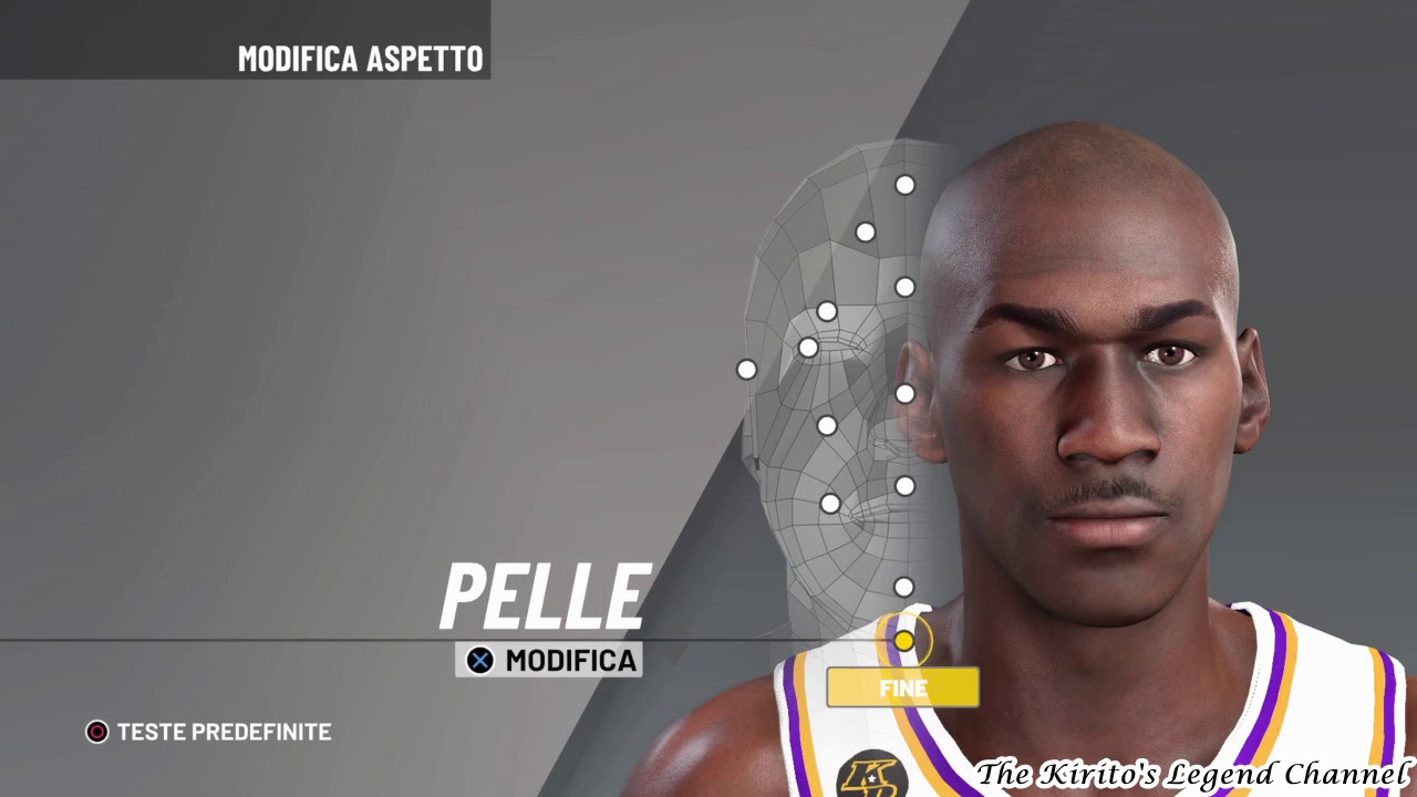 Come creare il personaggio di Michael Jordan su Mia Carriera + Build più forte del gioco - NBA 2k20