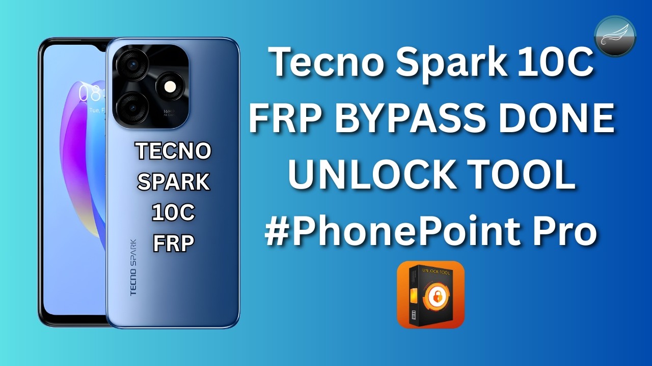 Tecno Spark 10C FRP Bypass Done | Unlock Tool One Click Method 2026 | PhonePoint Pro