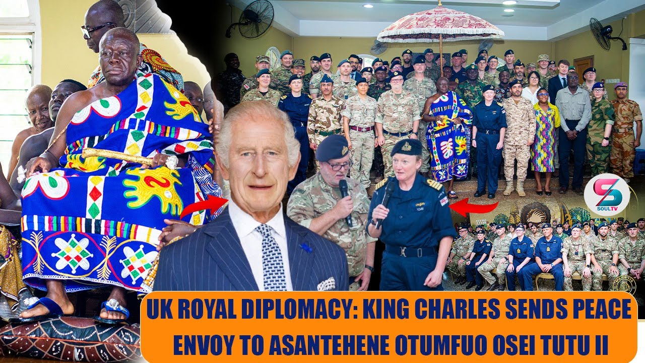 UK Royal Diplomacy: King Charles Sends Peace Envoy to Asantehene Otumfuo Osei Tutu II