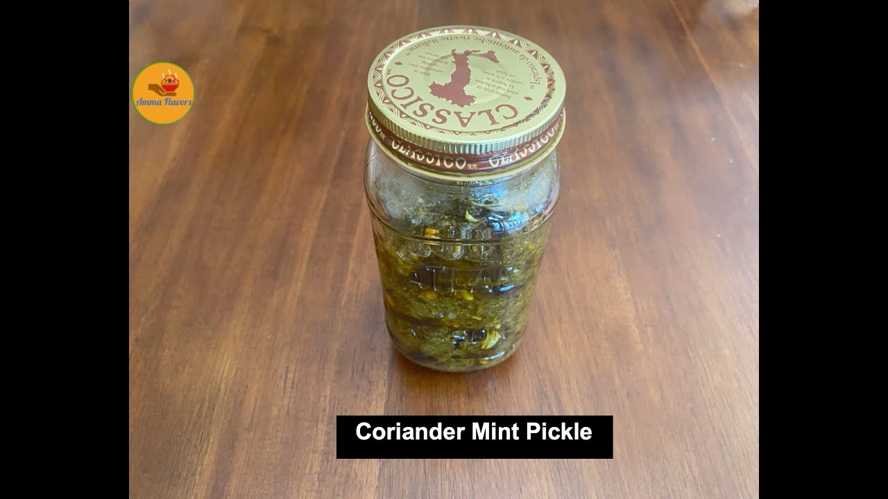 Coriander Mint Pickle