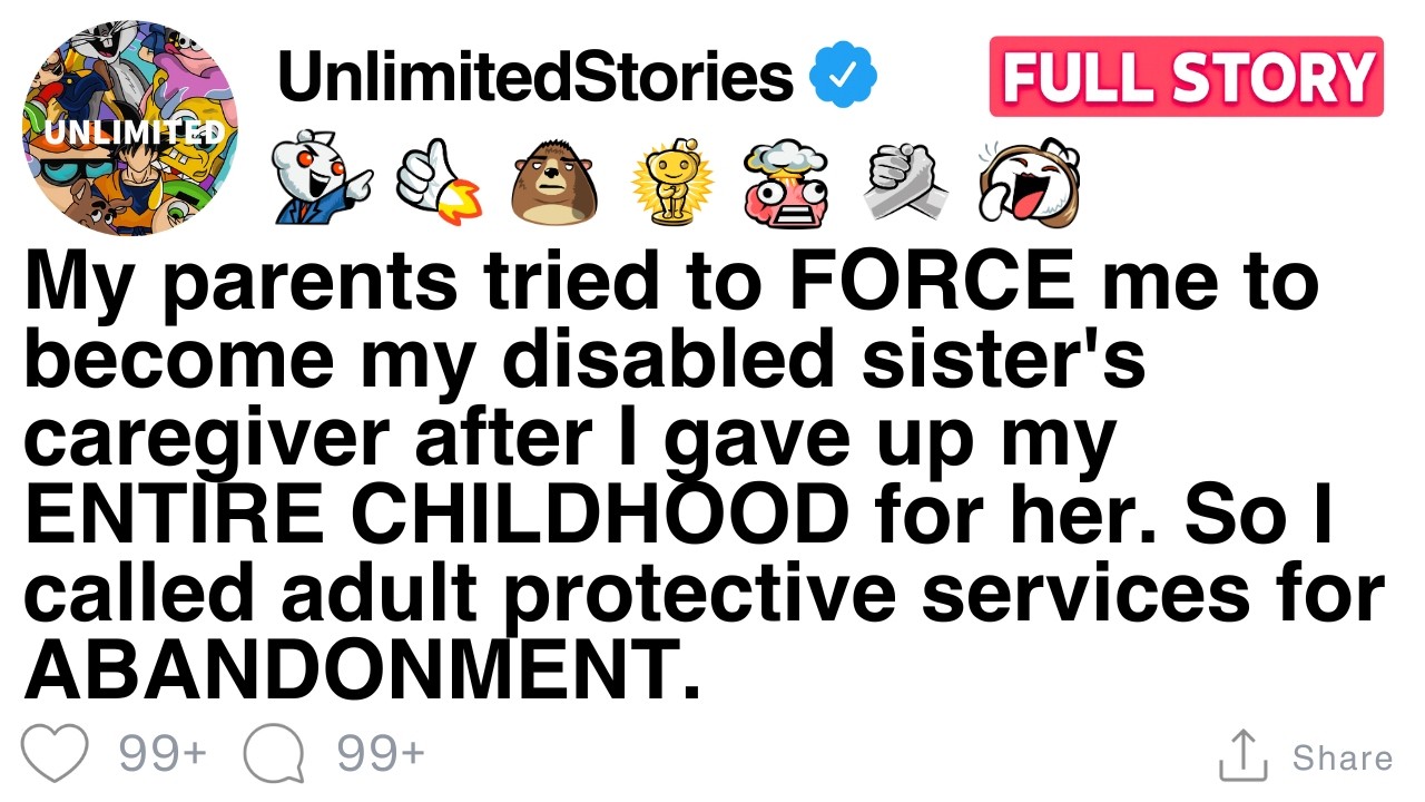 My parents FORCE me to become my sister's caregiver after I gave up my CHILDHOOD [FULL STORY]