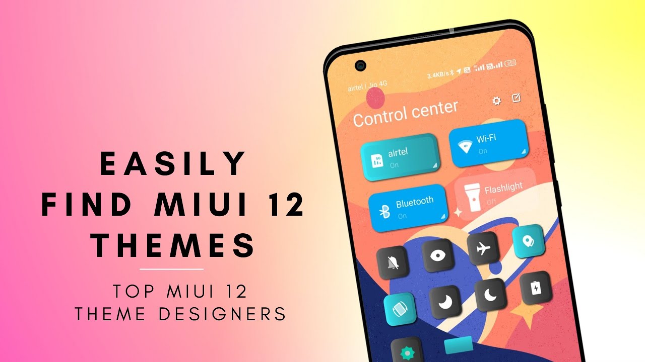 How to easily Find MIUI 12 Themes on Theme Store | Top Designers