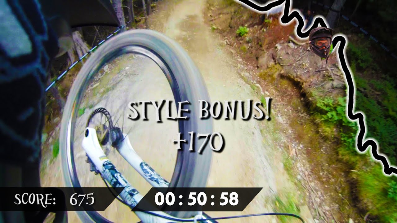 Downhill Domination In Real Life - AIR DH - Jordan (Boostmaster) Olthuis, Crankworx Whistler 2013!